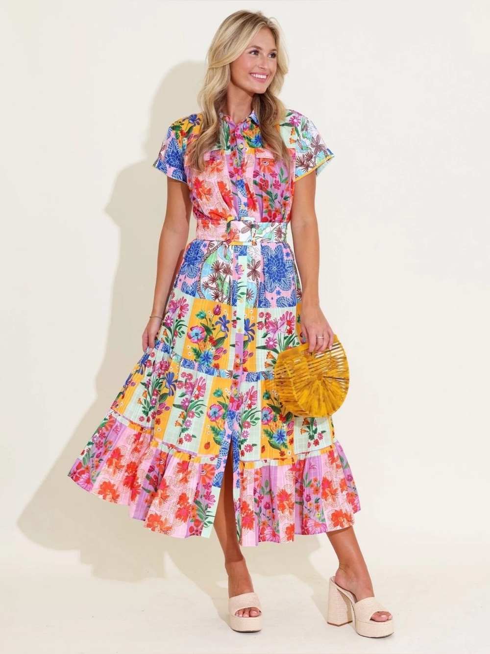 Alden Adair Floral Sketch Rachel Dress, NWT, $398MSRP